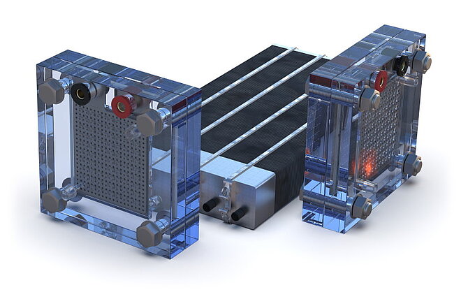 Implementation of electrolyzer Merkle CAE